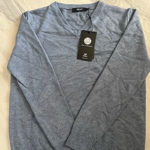 Youth boys blue sweater